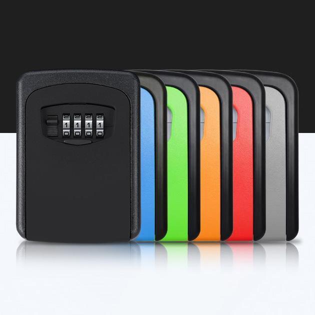 Multicolour Mini Key Safe Combination Lock Boxes