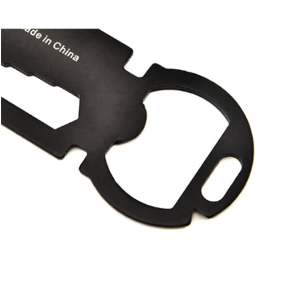 Key Tool Keychain Multi Bottle Opener Screwdriver Hex Wrench Ruler