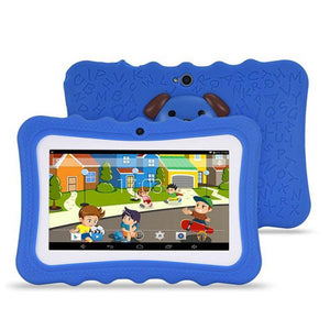 Kid's Tablets Computers Colourful 7 Inch Android With Protective Case