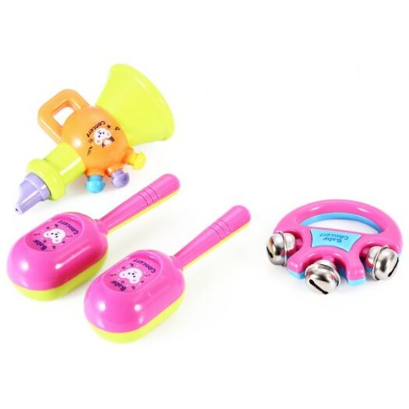 Kids Drum Rattles Educational Game Toy Set