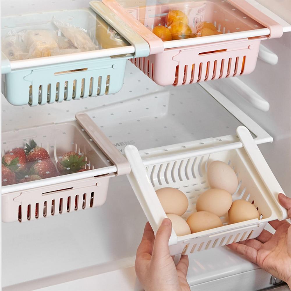 Portable Moveable Refrigerator Shelf Extra Fridge Storage