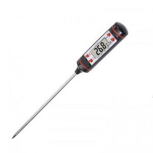 Kitchen Food Probe Thermometer Black