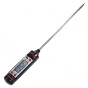 Kitchen Food Probe Thermometer Black