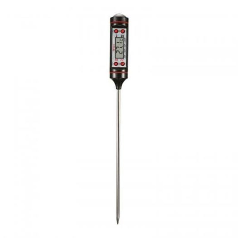 Kitchen Food Probe Thermometer Black