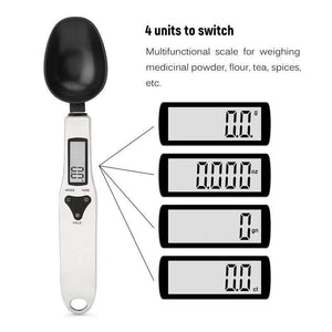 Kitchen Scales Portable Stainless Steel Spoon Milk Powder Medicinal Materials Electronic Measuring Precise Digital Balan