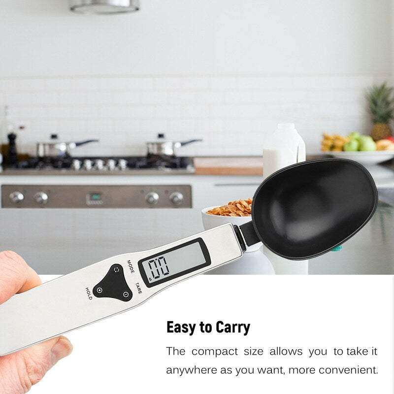 Kitchen Scales Portable Stainless Steel Spoon Milk Powder Medicinal Materials Electronic Measuring Precise Digital Balan