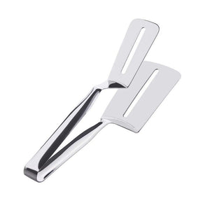 Stainless Steel Frying Clamp Pizza Steak Spatula Clip Kitchen Tools