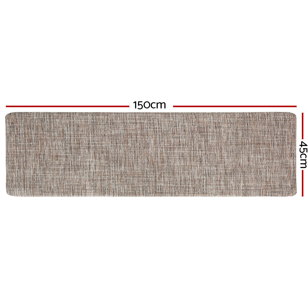 Artiss Kitchen Mat 45X150cm Textilene Floor Rug Carpet Non-Slip