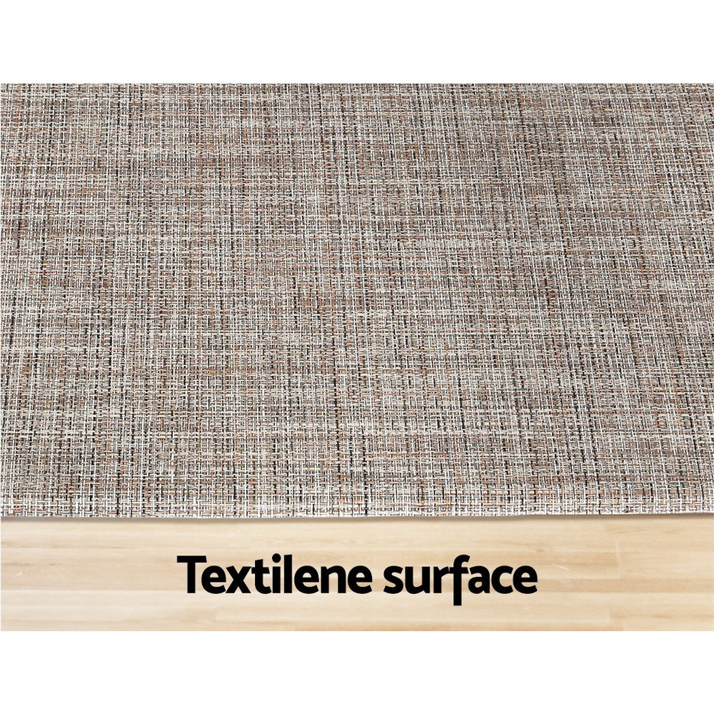 Artiss Kitchen Mat 45X150cm Textilene Floor Rug Carpet Non-Slip