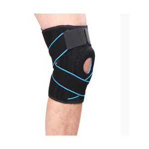 Knee Brace With Side Stabilizers Patella Gel Pads For Support