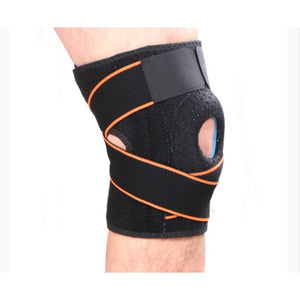 Knee Brace With Side Stabilizers Patella Gel Pads For Support