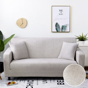 2 Seater Sofa Cover Dirty White Style Protection For Living Room Chair