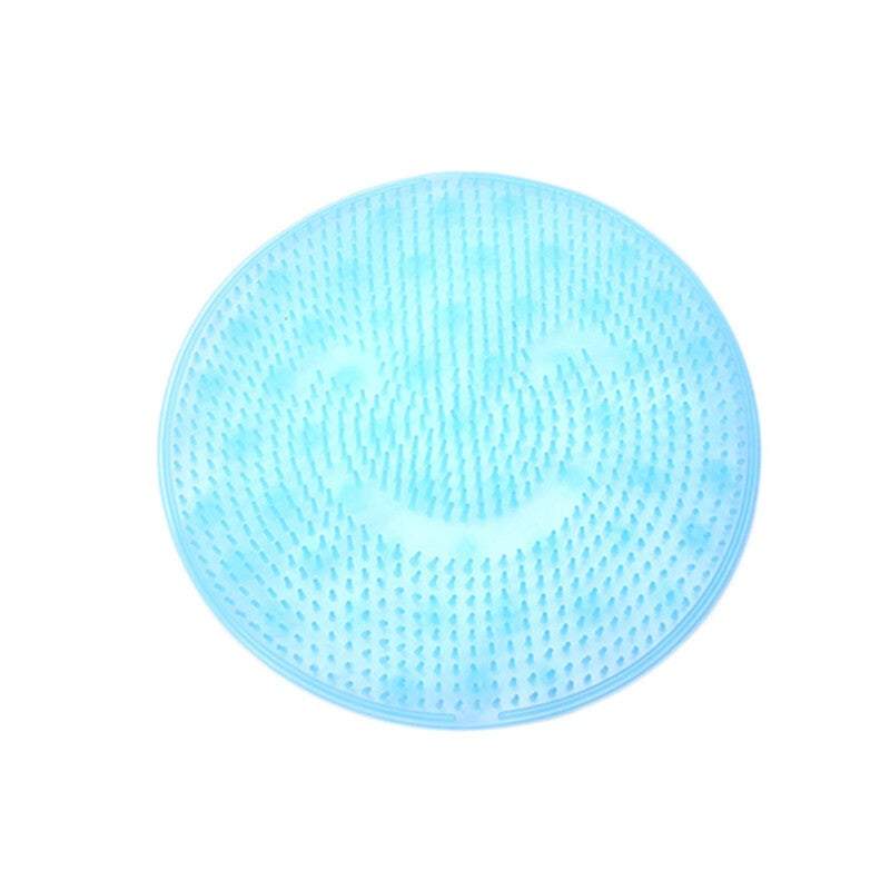 Foot Care Lazy Bath Massage Pad Silicone Bathroom Shower Non Slip Scrubber Clean Mat