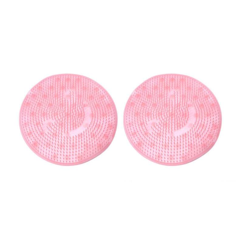 Foot Care Lazy Bath Massage Pad Silicone Bathroom Shower Non Slip Scrubber Clean Mat