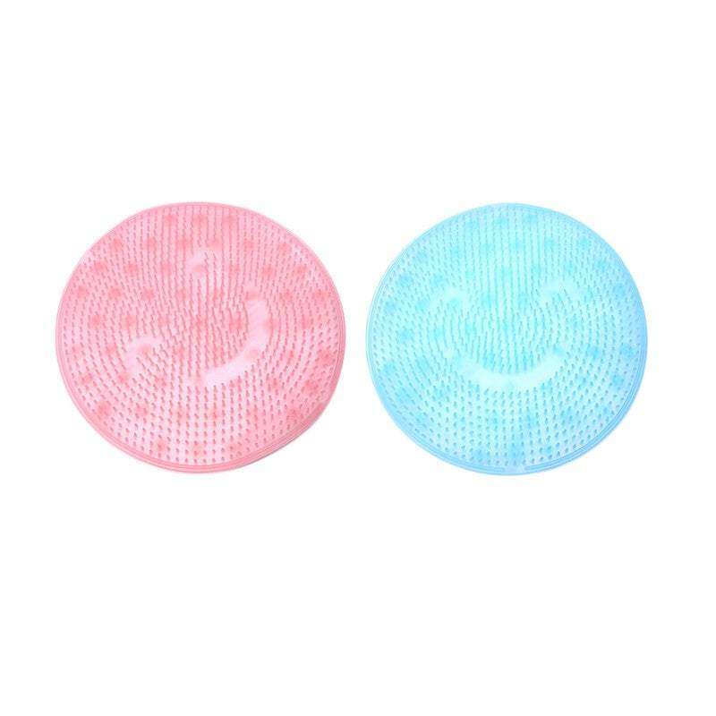 Foot Care Lazy Bath Massage Pad Silicone Bathroom Shower Non Slip Scrubber Clean Mat