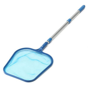 Leaves Skimmer Rake Net With Telescopic Pole Blue