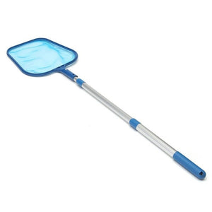 Leaves Skimmer Rake Net With Telescopic Pole Blue