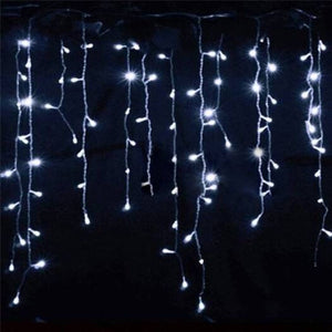 Led Light Strings Ice Strip Curtain 3.5M 96Led Multi B Warm White Effect 220V