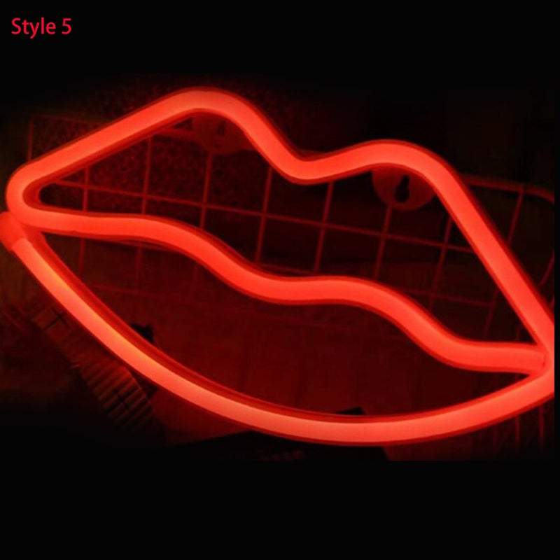 Strip Lights Led Neon Usb And Battery Powered Party Decoration Lamp Home