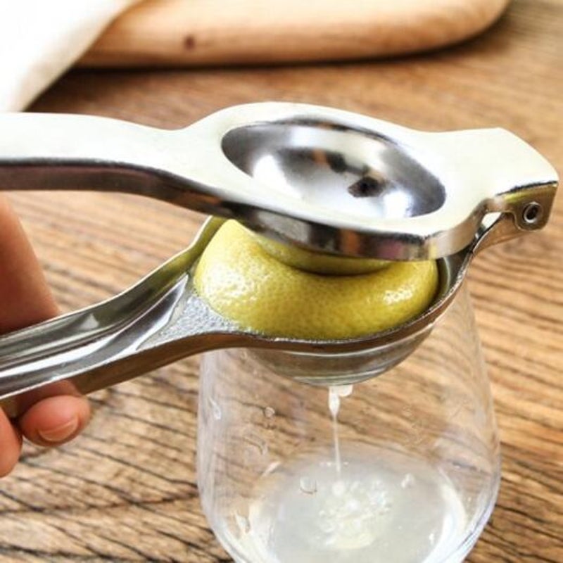 Lemon Squeezer Manual Press Lime Juicer Platinum