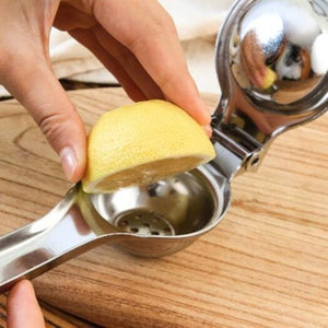 Lemon Squeezer Manual Press Lime Juicer Platinum