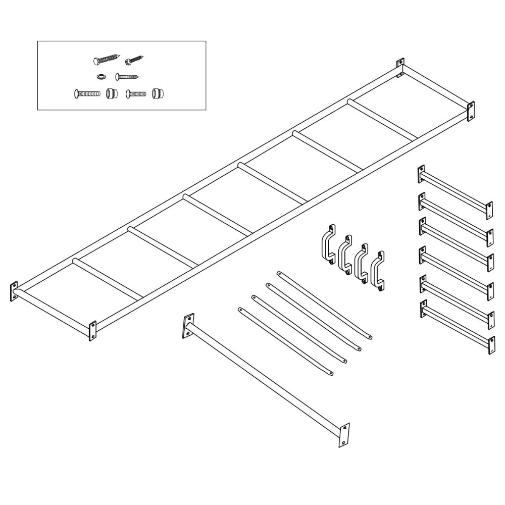 Lifespan Kids Amazon Monkey Bars Only (2.5M)