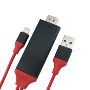 Network Cards Adapters Lightning To Hdmi Cable 1080P Digital Av Adaptor Connector Cord For Iphone Xs Max Xr 7 6 Plus Ipa