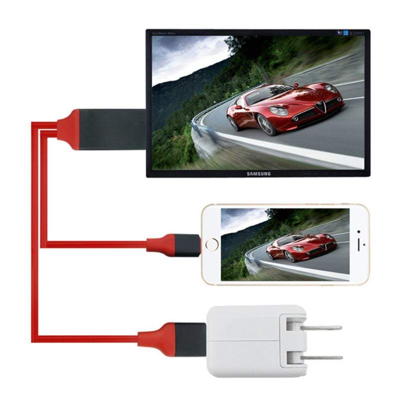 Network Cards Adapters Lightning To Hdmi Cable 1080P Digital Av Adaptor Connector Cord For Iphone Xs Max Xr 7 6 Plus Ipa
