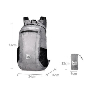 20L Lightweight Portable Foldable Backpack Waterproof Travel Hiking Folding Bag