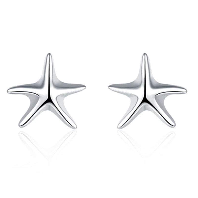 Veile Studios Earrings Little Starfish Sterling Silver