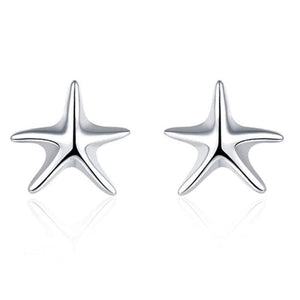 Veile Studios Earrings Little Starfish Sterling Silver