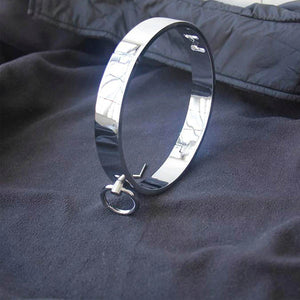 House Of Dasein Locking Metal Collar Bdsm Slave Play Bondage Kink Fetish Restraints