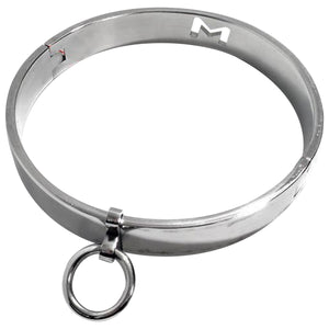 House Of Dasein Locking Metal Collar Bdsm Slave Play Bondage Kink Fetish Restraints