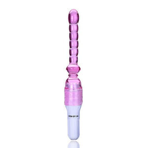 House Of Dasein Silicone Jelly Anal Beads Vibrator Butt Plug Bdsm Flexible Waterproof