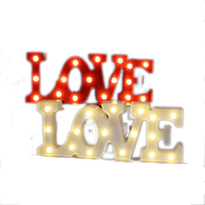 Love Or Heart Neon Led Night Lights Romantic Valentine's Day Gift Party Decor