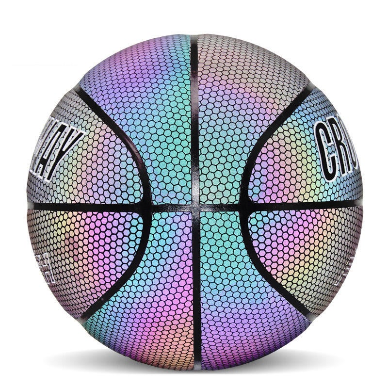 Luminous Basketball Pu Leather Wear-Resistant Glowing No. 7 Team Sport Equipment