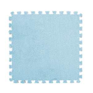 Splicing Mat Blue 30X30 Centimetre 24 Pieces Modern Foam Floor Household