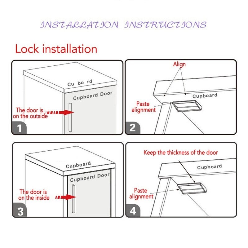 Magnetic Cupboard Locks 01