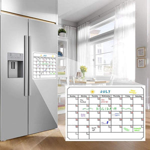 Fridge Parts Accessories Magnetic Refrigerator Calendar Sticker Board