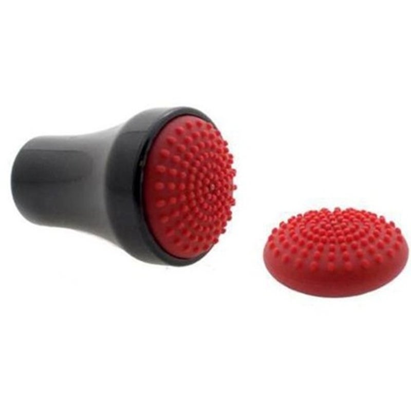 Magnetic Spot Scrubber Silicone Cleaning Brush Black