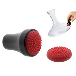 Magnetic Spot Scrubber Silicone Cleaning Brush Black