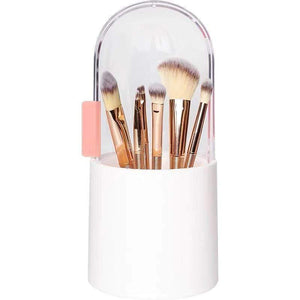 Makeup Brush Holder Bathroom Cosmetic Storage Solutions