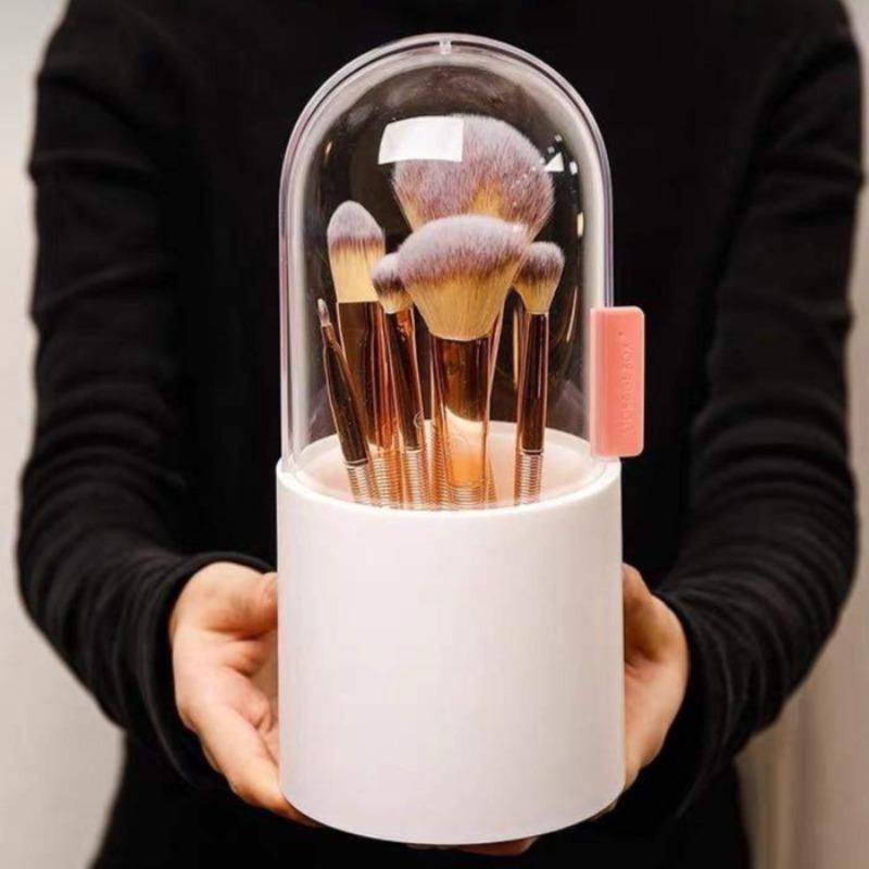 Makeup Brush Holder Bathroom Cosmetic Storage Solutions