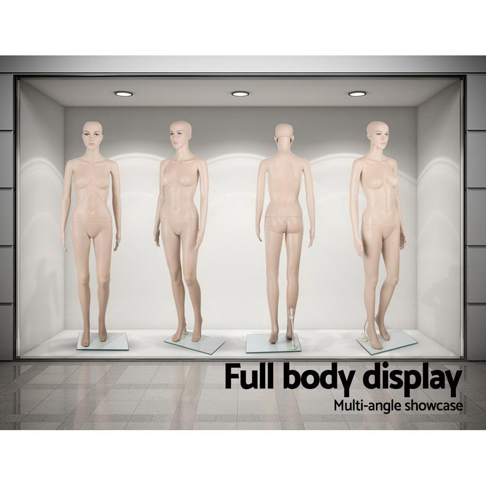 Embellir 175Cm Tall Full Body Female Mannequin - Skin Coloured