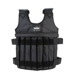 Max Loading 20Kg Adjustable Weighted Vest Jacket Exercise Boxing Training Waistcoat Invisible Weightloading Sand Clothin