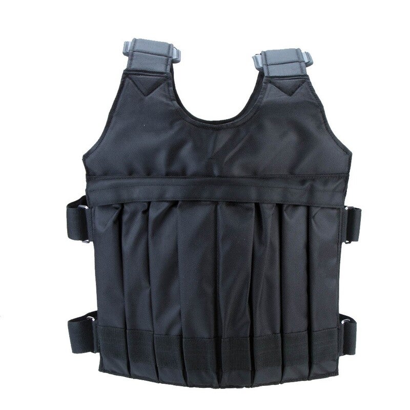 Max Loading 20Kg Adjustable Weighted Vest Jacket Exercise Boxing Training Waistcoat Invisible Weightloading Sand Clothin