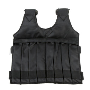 Max Loading 20Kg Adjustable Weighted Vest Jacket Exercise Boxing Training Waistcoat Invisible Weightloading Sand Clothin