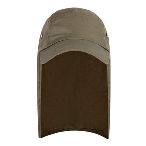 Fishing Tackle Men And Women Sun Protection Cap Army Green