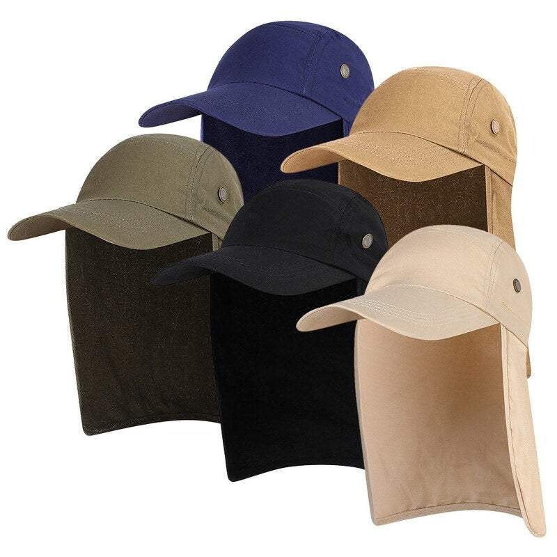 Fishing Tackle Men And Women Sun Protection Cap Army Green