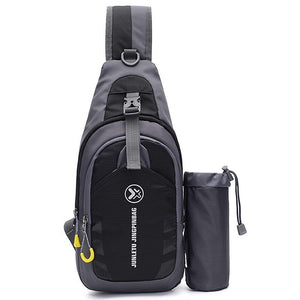 Men Women Sling Backpack Chest Crossbody Bag